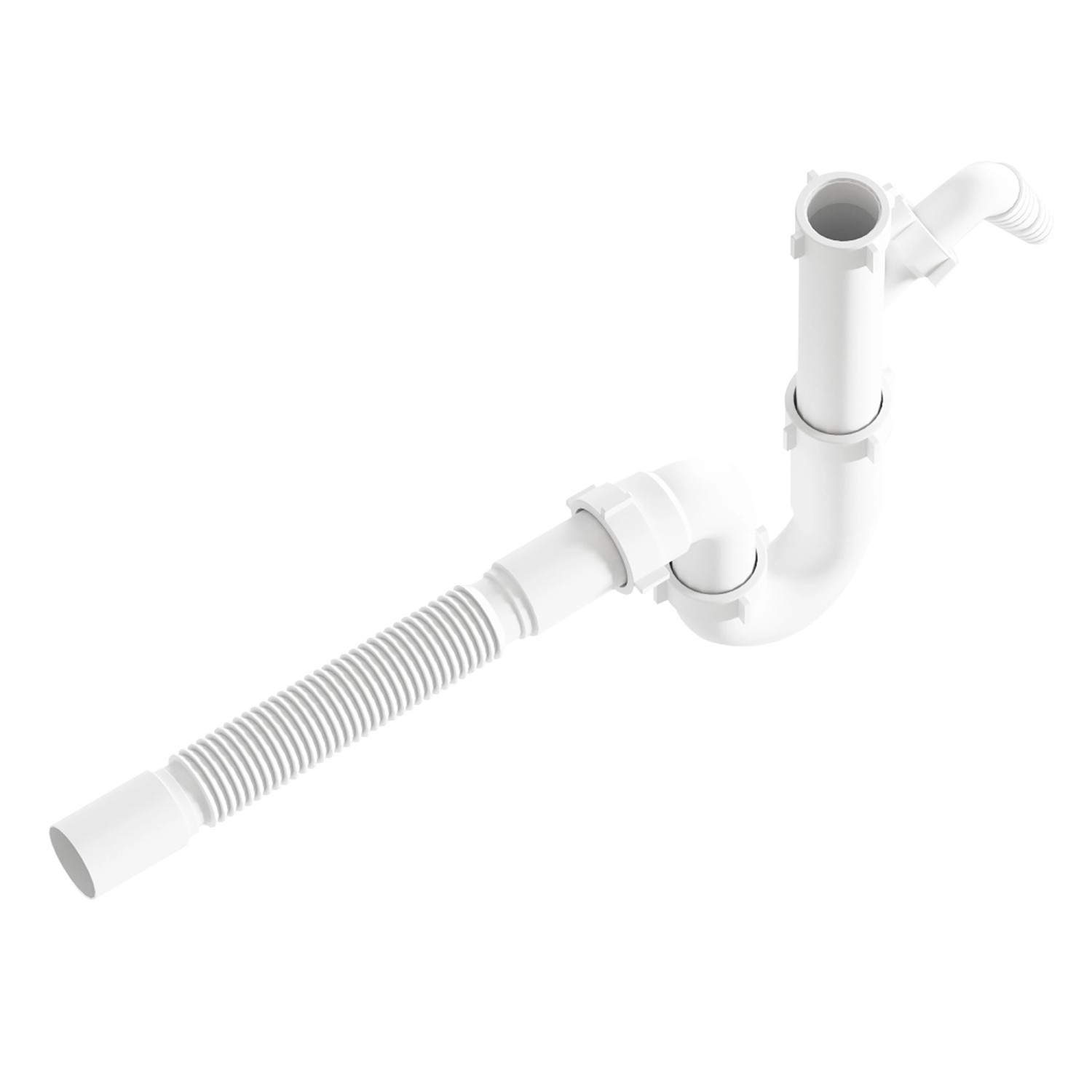 Helika Einbauspüle Esta 56 cm x 46 cm Elfenbein inkl. Druckknopfventil_5