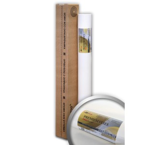 PROFHOME Premium Malervlies, Renoviervlies, 25 m², weiß, glatt, in Kartonverpackung.