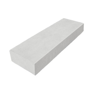 Graue Diephaus Emlan Blockstufe 100x35x15 cm für moderne Treppen, Garten & Terrasse. Feinporige Oberfläche.