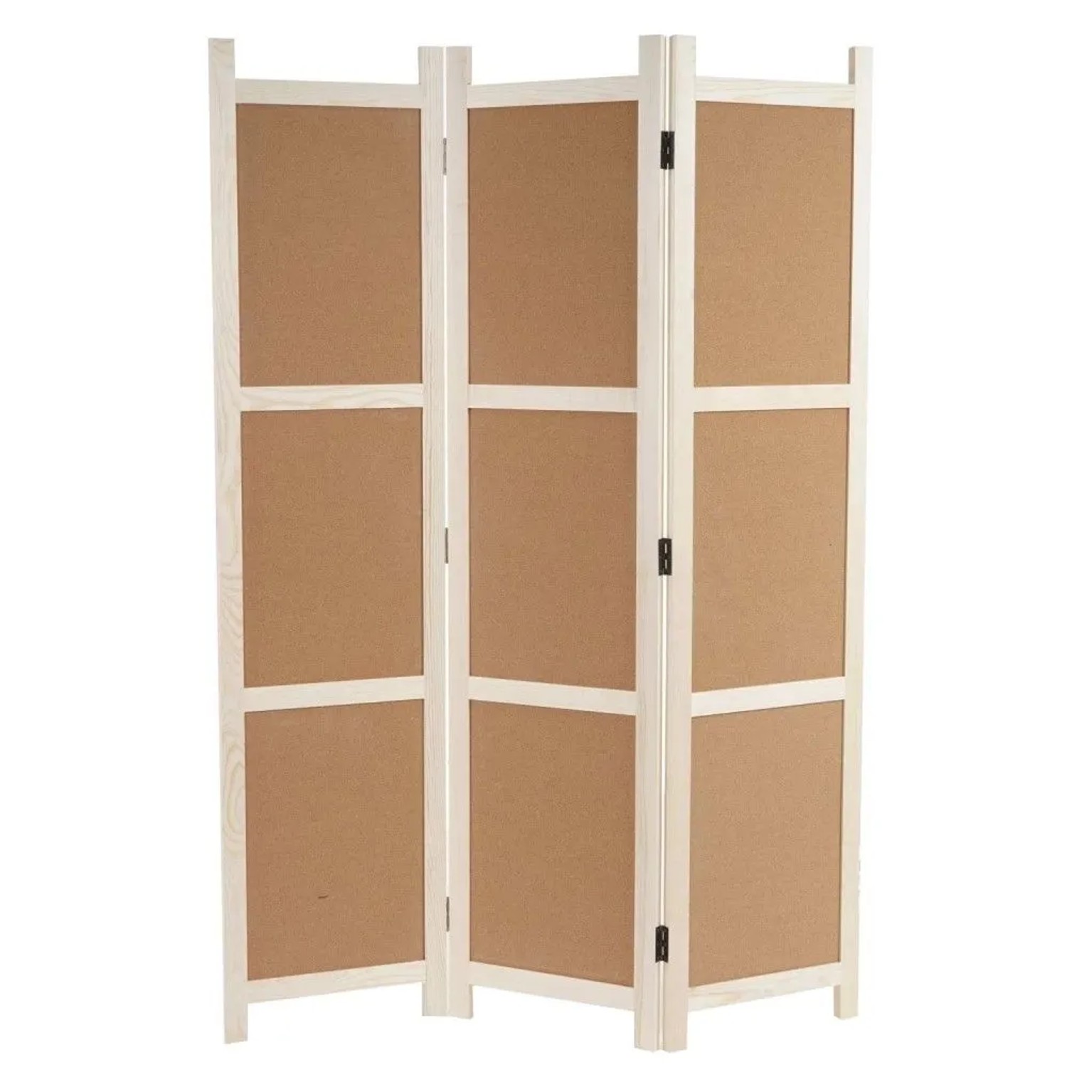 MCW Paravent G52 Braun 3 Panele 166x121cm