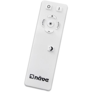 Fernbedienung für Näve LED-Deckenleuchte Sydney zur Steuerung von Lichtfarbe und Helligkeit.