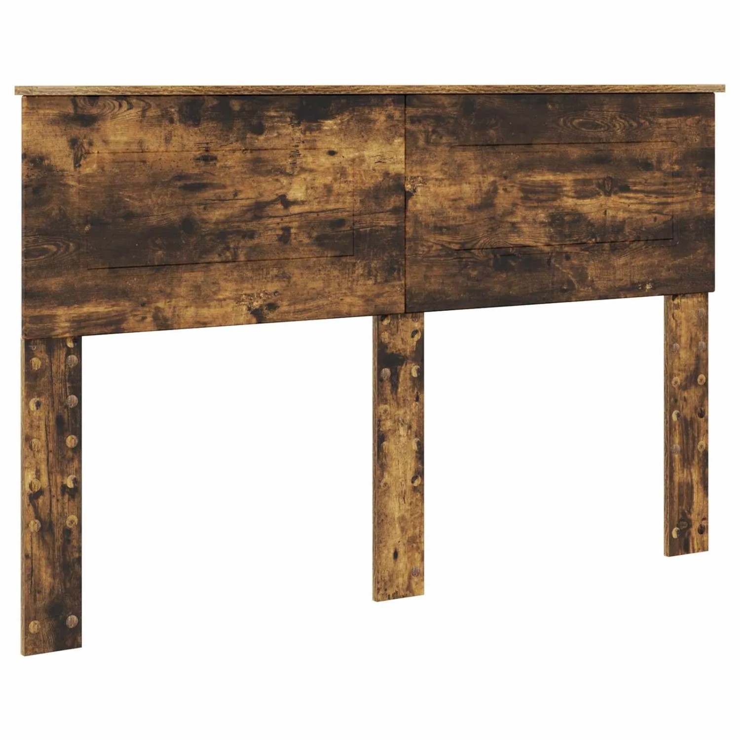 vidaXL Kopfteil mit Kopfteil Geräucherte Eiche 140 cm Holzwerkstoff 888303
