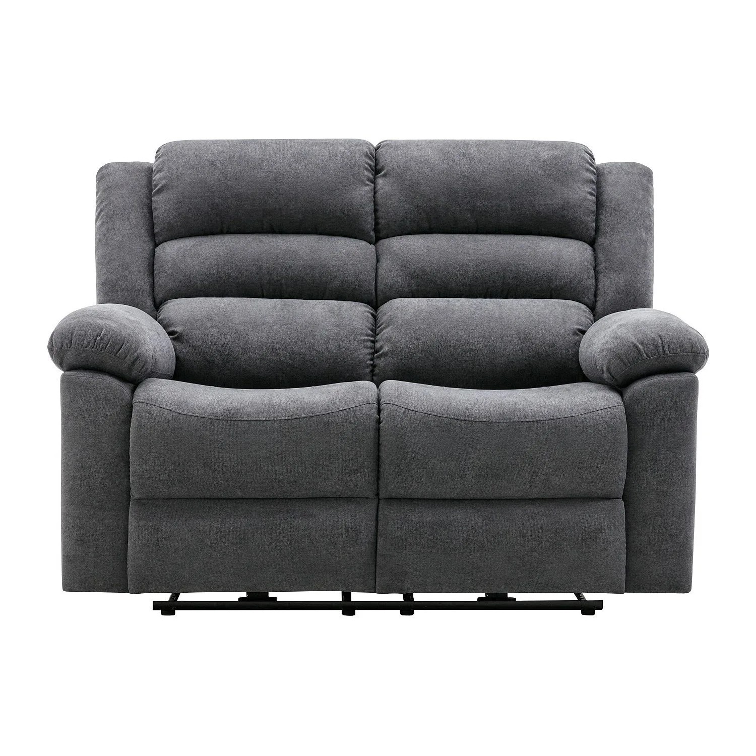 Vente-unique Relaxsofa Burolo Grau 144 cm