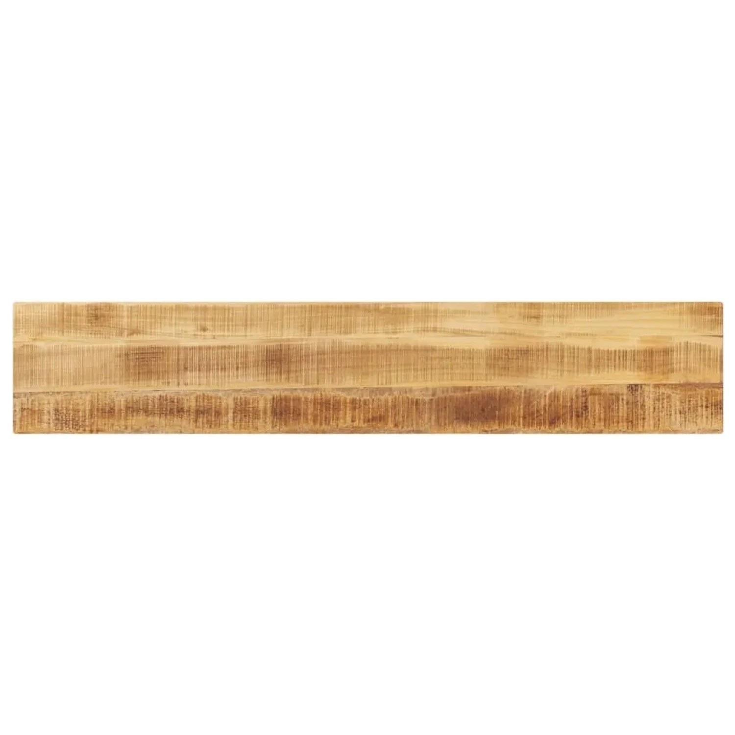 vidaXL Tischplatte 140x30x2,5 cm Rechteckig Raues Massivholz Mango 371300