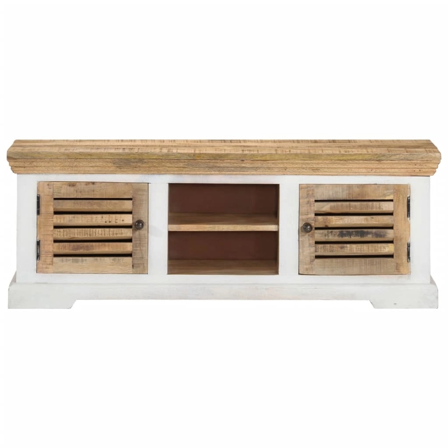 Vidaxl Tv-schrank 110x30x40 Cm Massivholz Mango günstig online kaufen