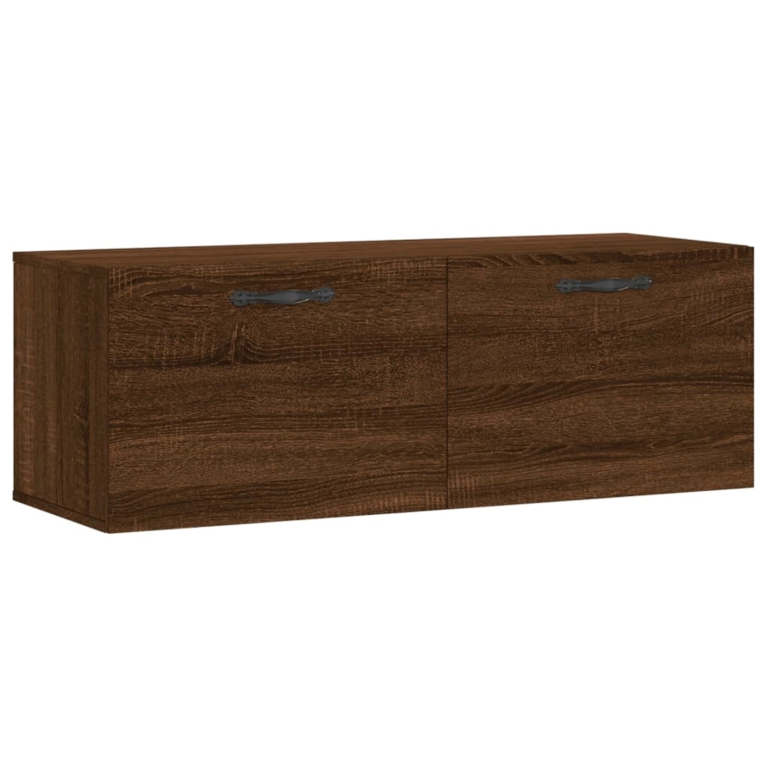 vidaXL Wandschrank Braun Eichen-Optik 100x36,5x35 cm Holzwerkstoff Modell 3 günstig online kaufen