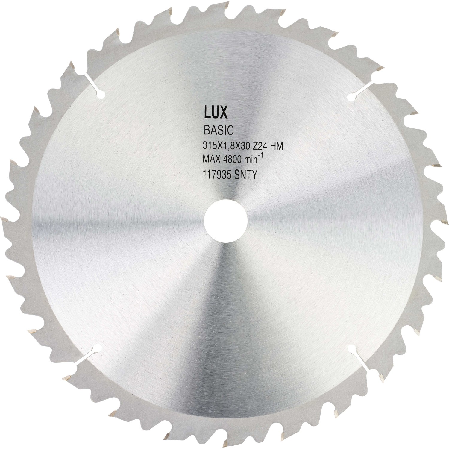 LUX HM-Kreissägeblatt Holz Ø 315 mm 24 Zähne günstig online kaufen