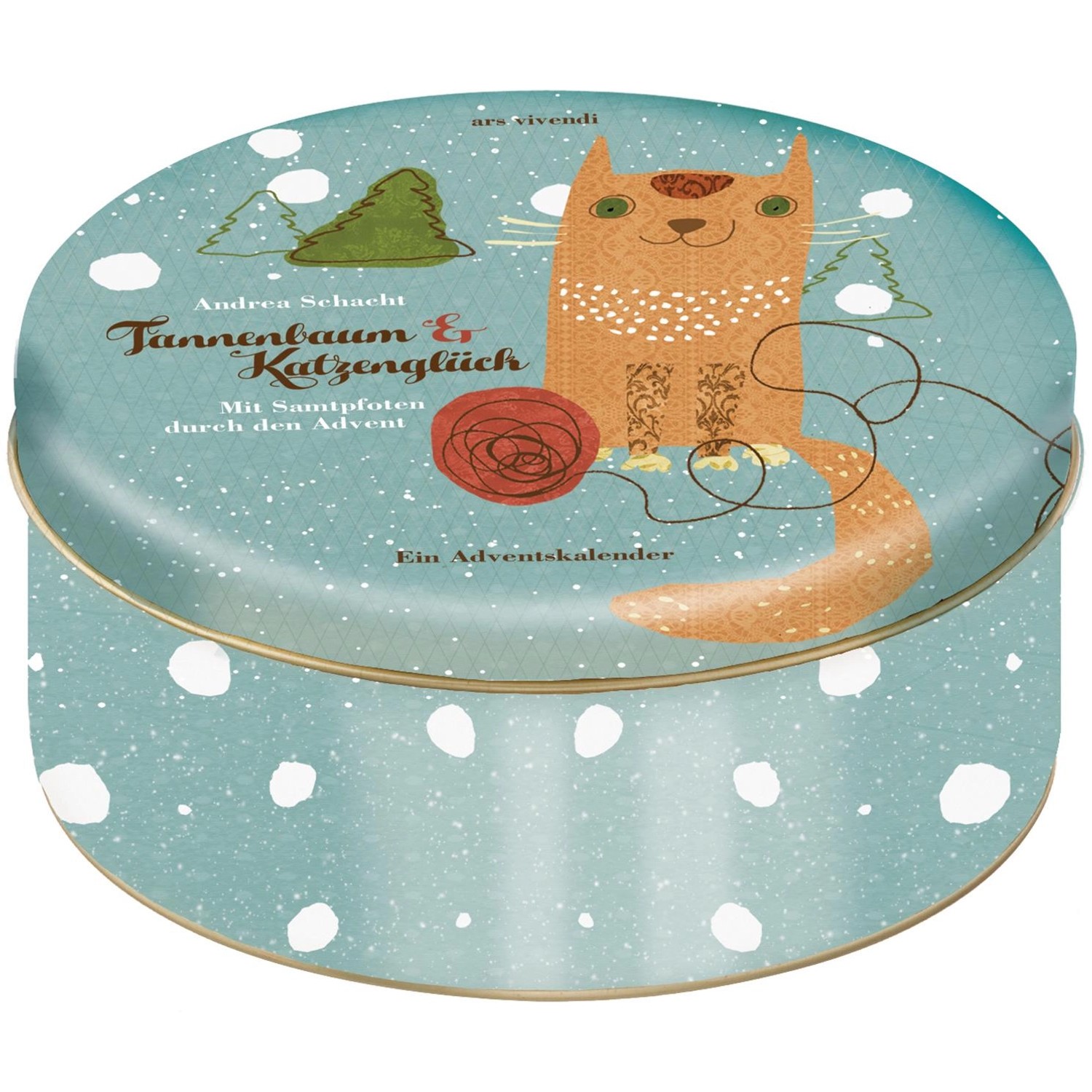 Adventskalender Tannenbaum und Katzenglück - Mit Samtpfoten durch den Advent