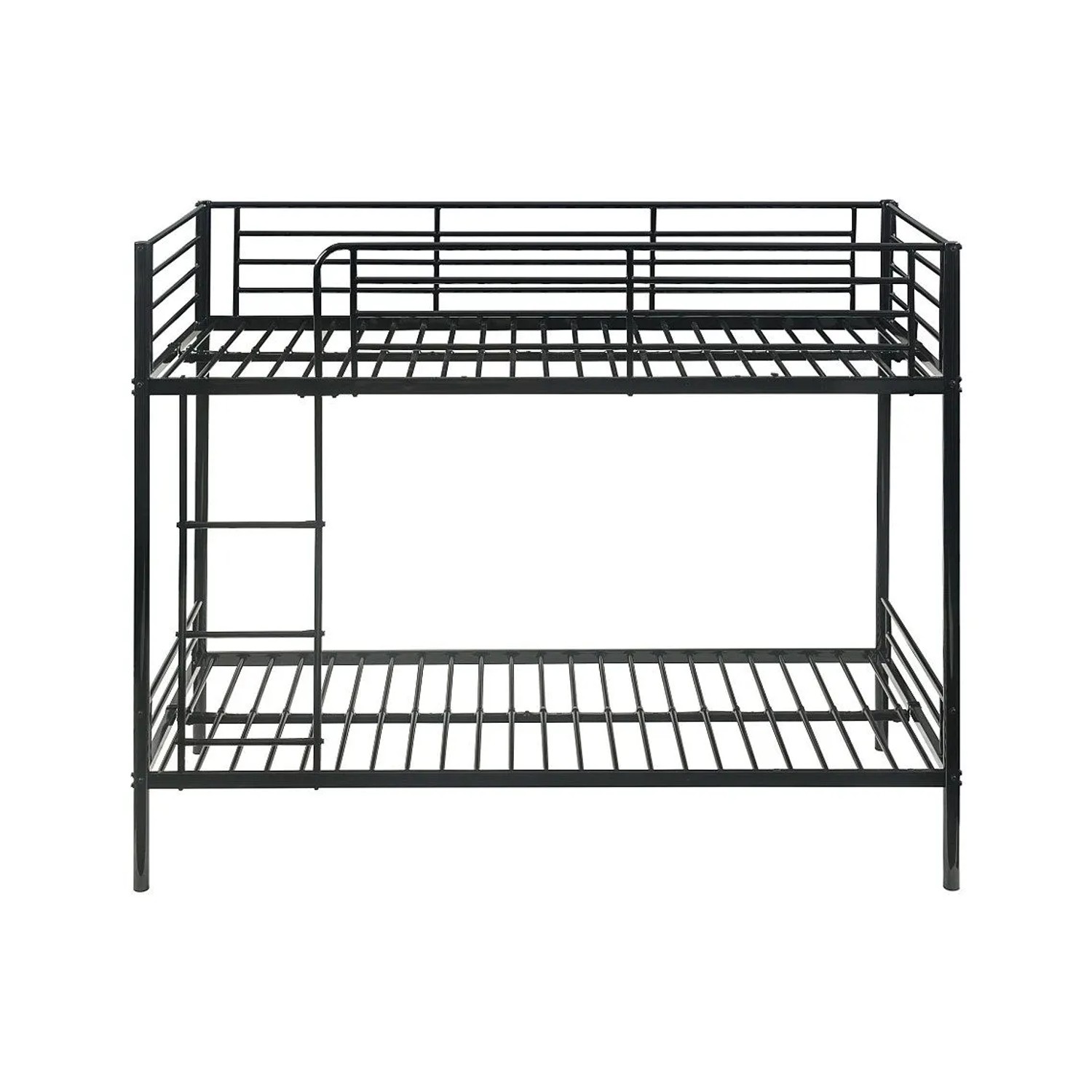 Vente-unique Etagenbett Duotis Schwarz 197.5 cm