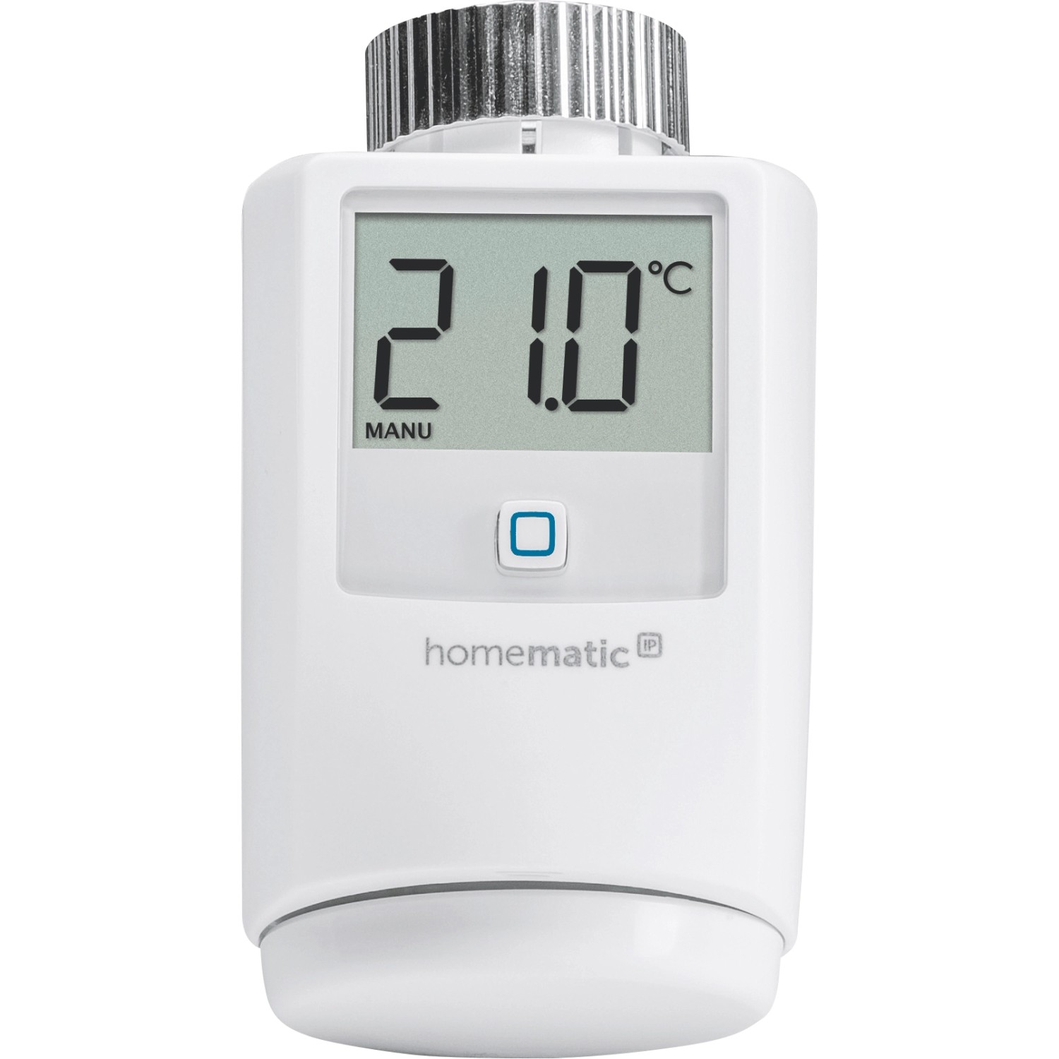 Homematic IP Heizkörperthermostat zur smarten Heizungssteuerung im Smart Home.