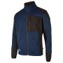 Hans Schäfer Workwear Smart Strickfleecejacke in Navy, Größe S. Arbeitskleidung mit Reißverschluss und Taschen.