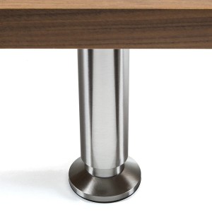 SOTECH Möbelfuß ALPHA Edelstahloptik Höhe 120 mm