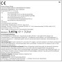 Etikett des Blumen-Düngers 3 l mit Anwendungs- und Sicherheitshinweisen.
