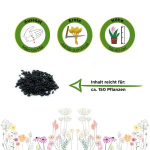 Samen von Deiner Gartenwelt Basilikum Genoveser: Aussaat, Ernte, Höhe und Inhalt für ca. 150 Pflanzen.
