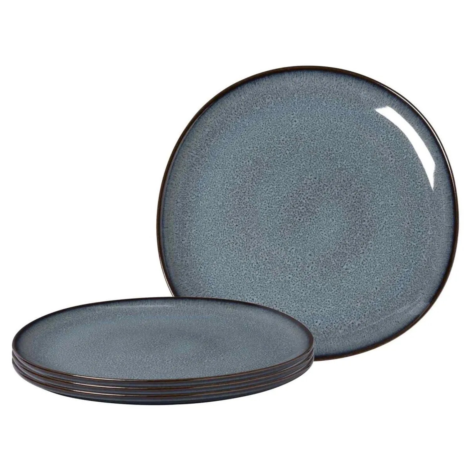 like. by Villeroy & Boch Lave Servierplatte 32 cm 4er Set Gris