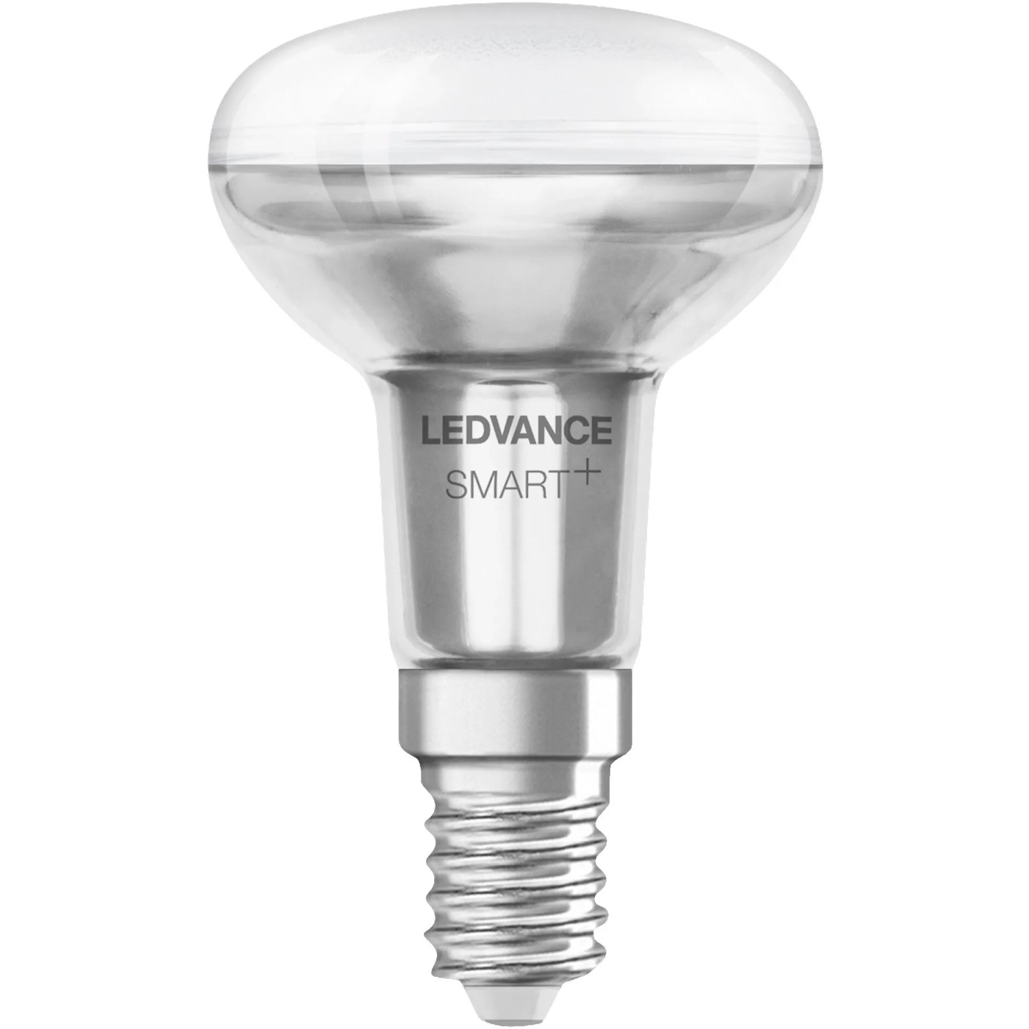 Ledvance Smart+ Reflektor Leuchtmittel E14, 3,3W, RGBW, klar. Smarte WLAN Lampe für farbiges Licht.
