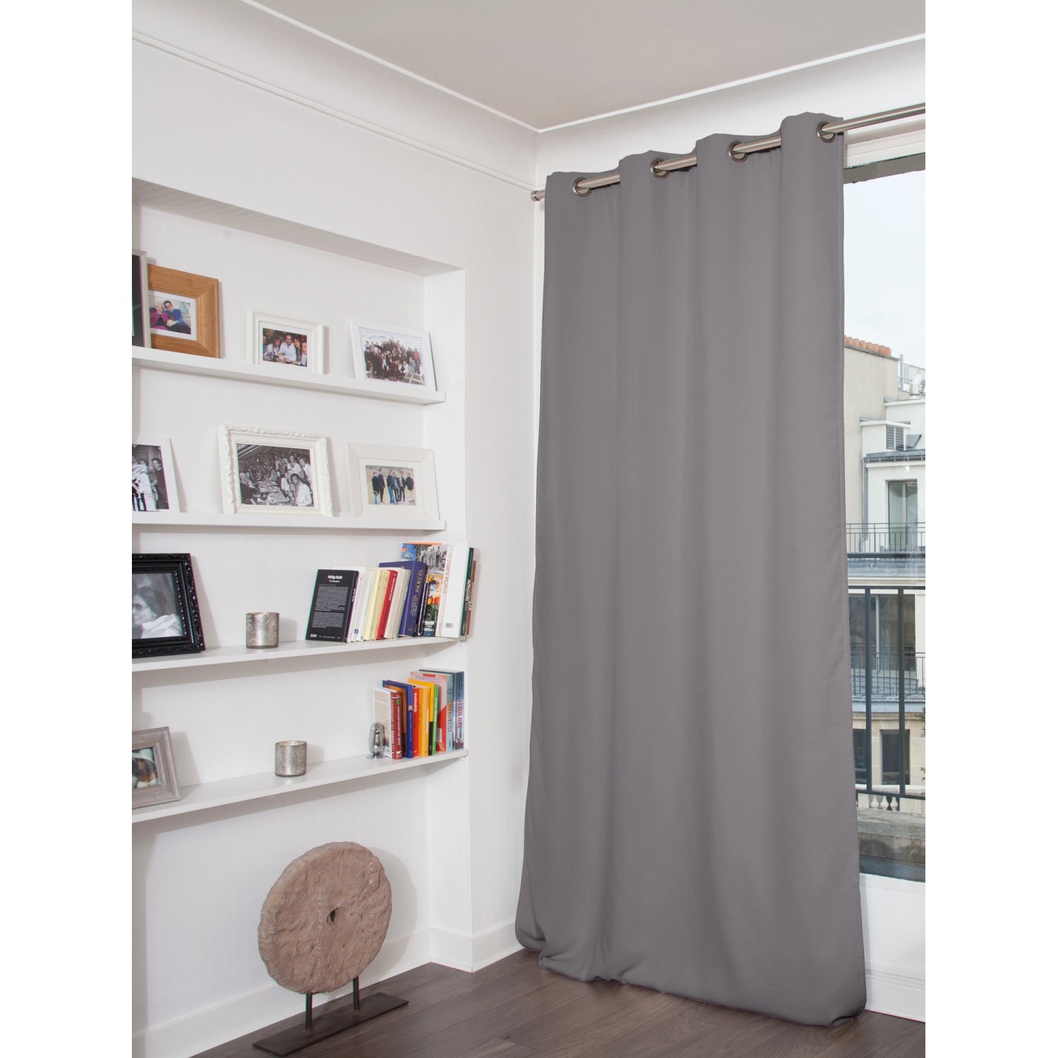 Moondream Verdunkelungsvorhang Grau 260 cm x 145 cm günstig online kaufen