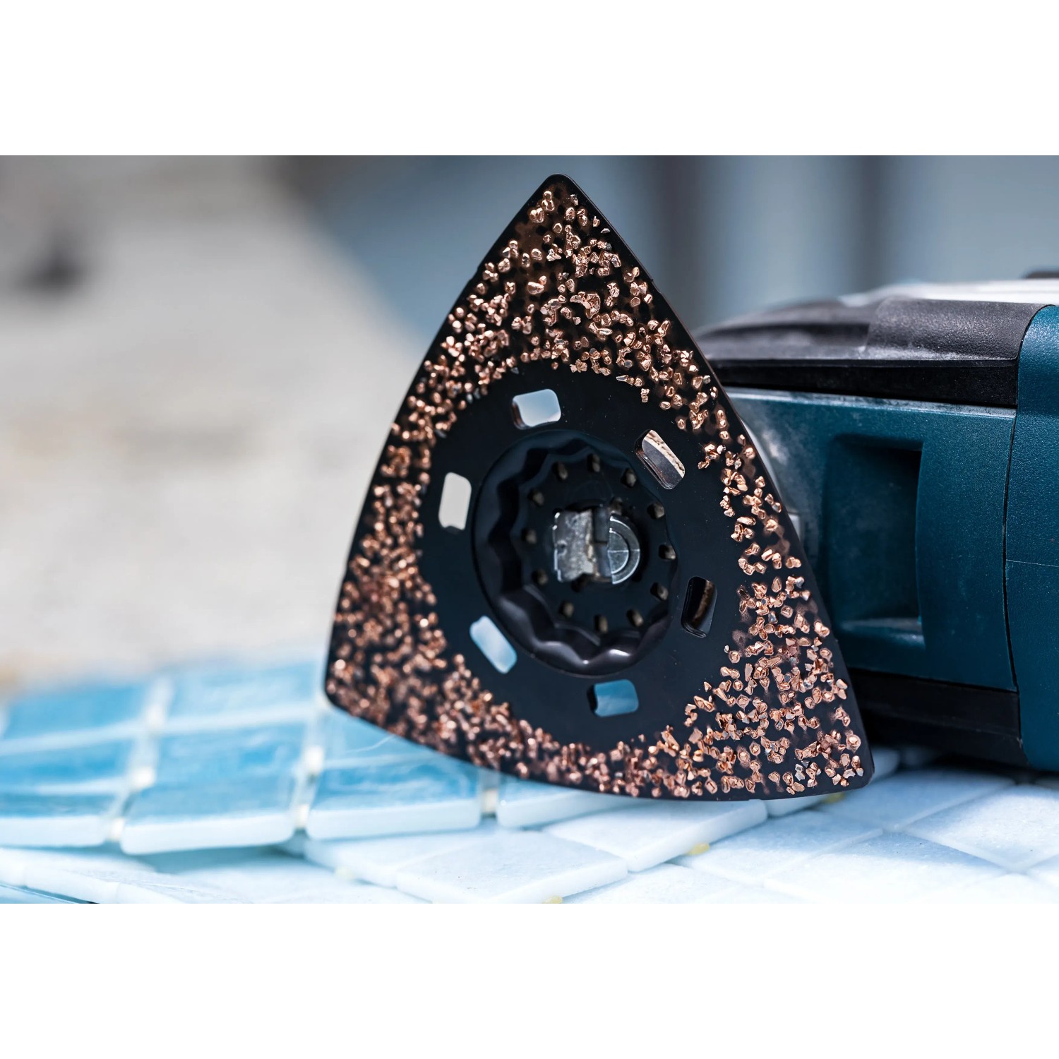 Bosch Expert Schleifplatte MAVZ116 RT2 für Multifunktionswerkzeug, Ø 116mm.
