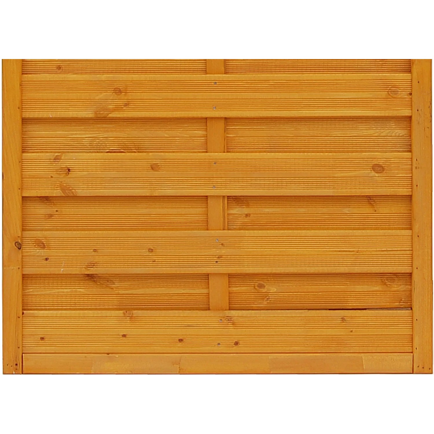 Sichtschutzzaun-Element Country, Pinie, 180x120/90cm, Holz, blickdicht.