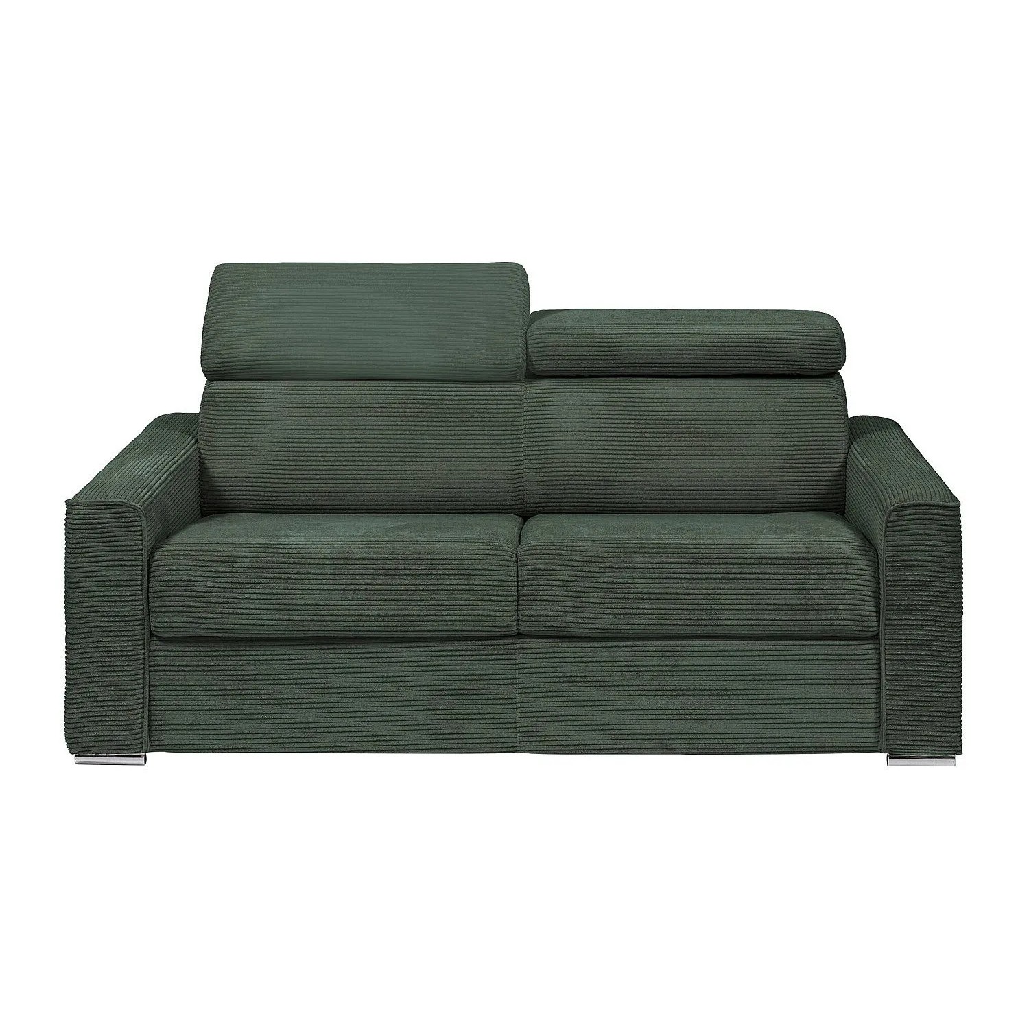 Vente-unique Schlafsofa Vizir Grün 216 cm