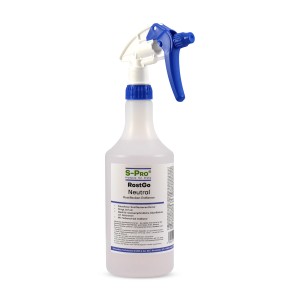 S-Pro RostGo Neutral Rostfleckenentferner in 750ml Flasche für Stein- und Fliesenoberflächen.