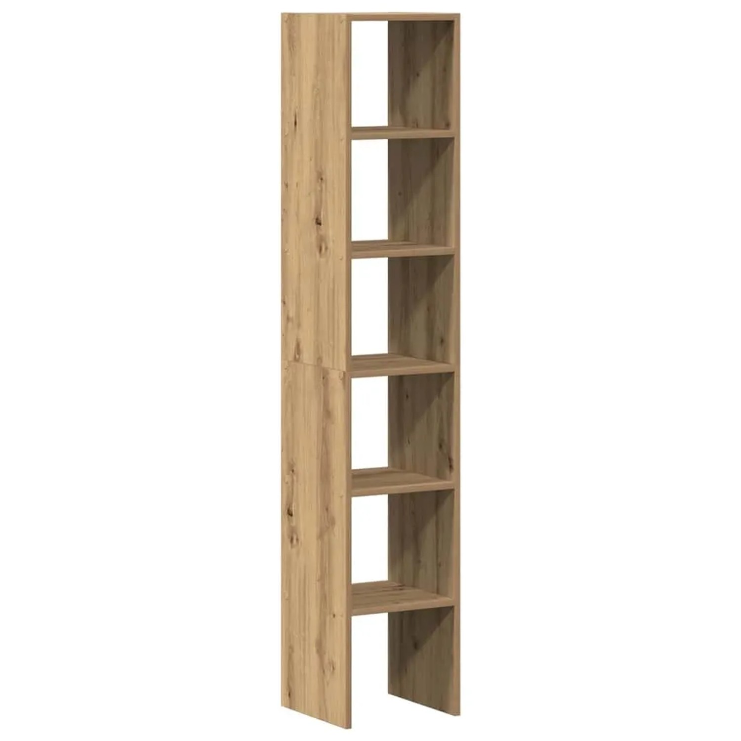 vidaXL Bücherregale 2 Stk Stapelbar Artisan-Eiche 30x30x80 cm 858820 günstig online kaufen
