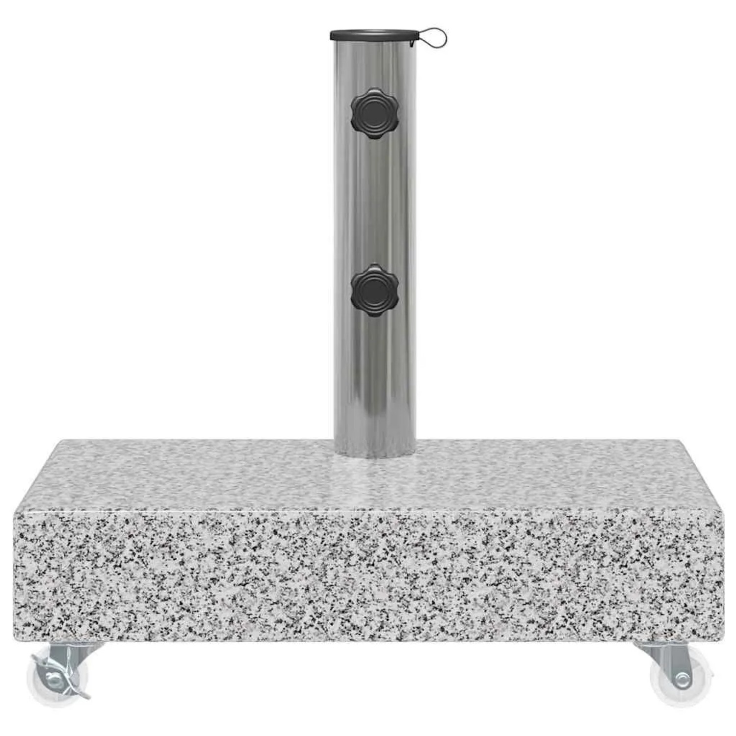 vidaXL Schirmständer Hellgrau 45x25x8,3 cm Granit 313666_6