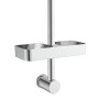 Schütte Duschablage für Brausestange, Chrom-Optik.
