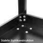 Detailaufnahme: Stabile Stahlkonstruktion des STAHLWERK Werkzeugwagens.