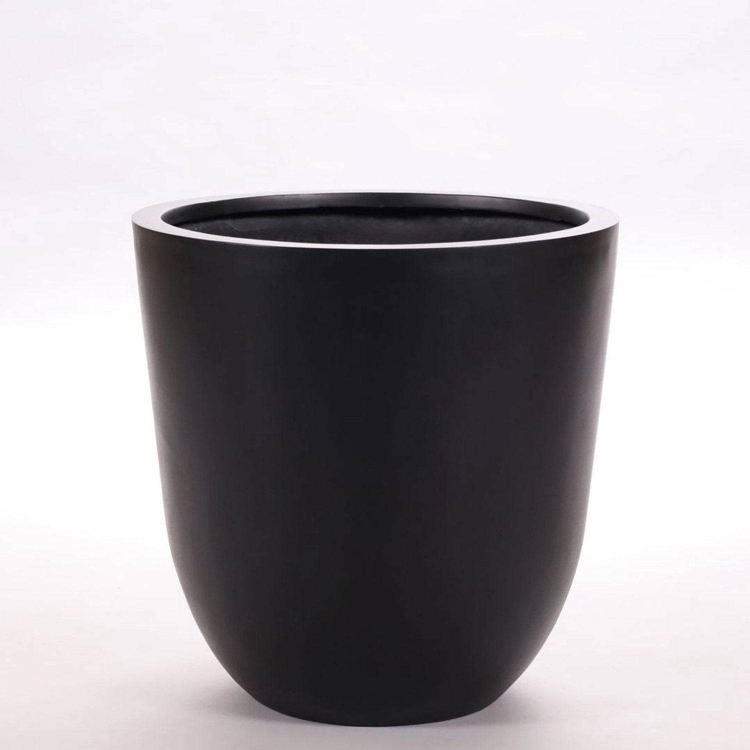Elegant Einrichten Pflanzkübel Fiberglas Rund-Konisch D50xH50cm Elegant-Sch günstig online kaufen