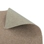 Beiger Snapstyle Kunstrasen Rasenteppich Kingston (200x350cm) mit Noppen und Drainage.