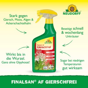 Neudorff Finalsan AF Giersch-Frei 750ml: Unkrautvernichter gegen Giersch und andere Problemkräuter im Beet.