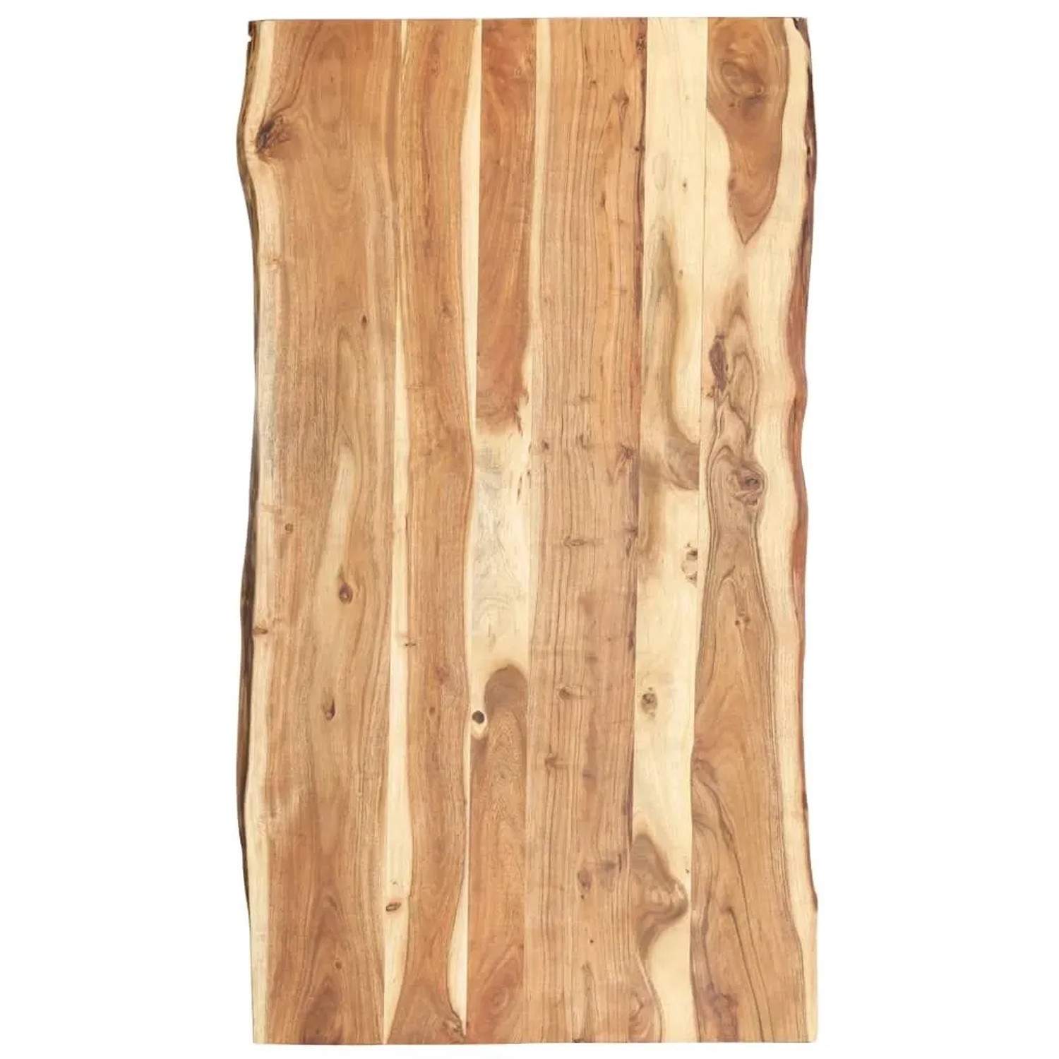 vidaXL Tischplatte Massivholz Akazie 118x50-60x3,8 cm 286334