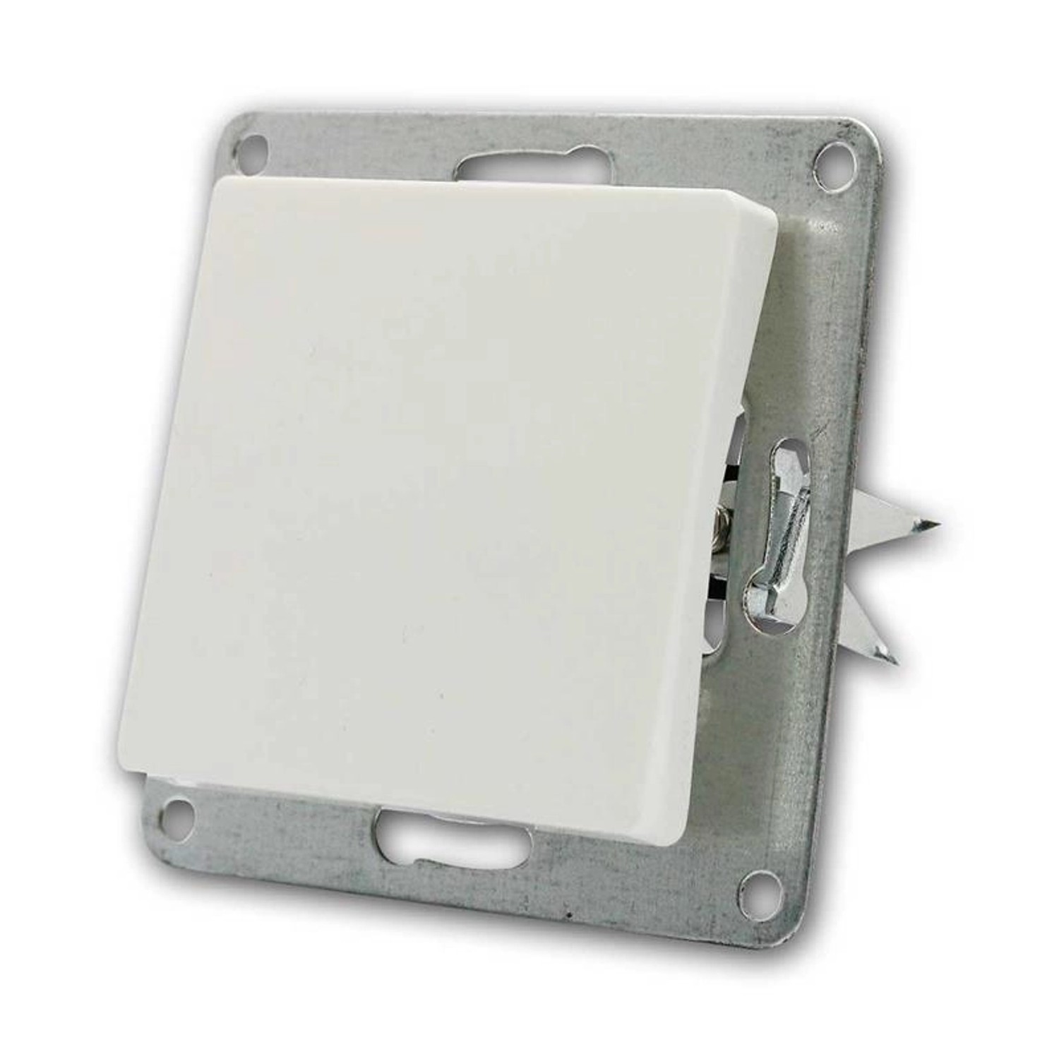 McPower CUP Taster Weiß 250V10A Unterputz