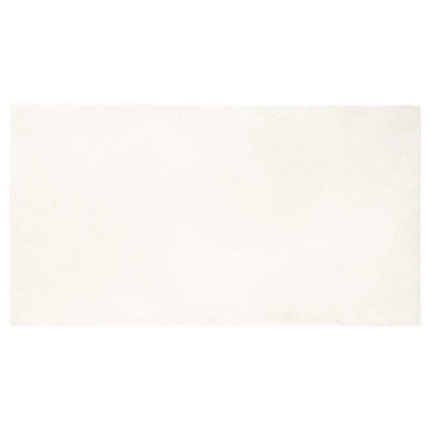 vidaXL Rutschfester Kunstfellteppich Olite Creme 60 x 110 cm Polyester 42021653