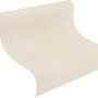 Rasch Vliestapete Florentine III, Uni Leinen Hell, Rolle. Dekorative Tapete mit Leinenstruktur in Beige.