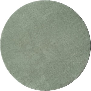 Floornovo Hochflor Teppich Nr. 26 Rund Einfarbig Durchmesser 200 cm