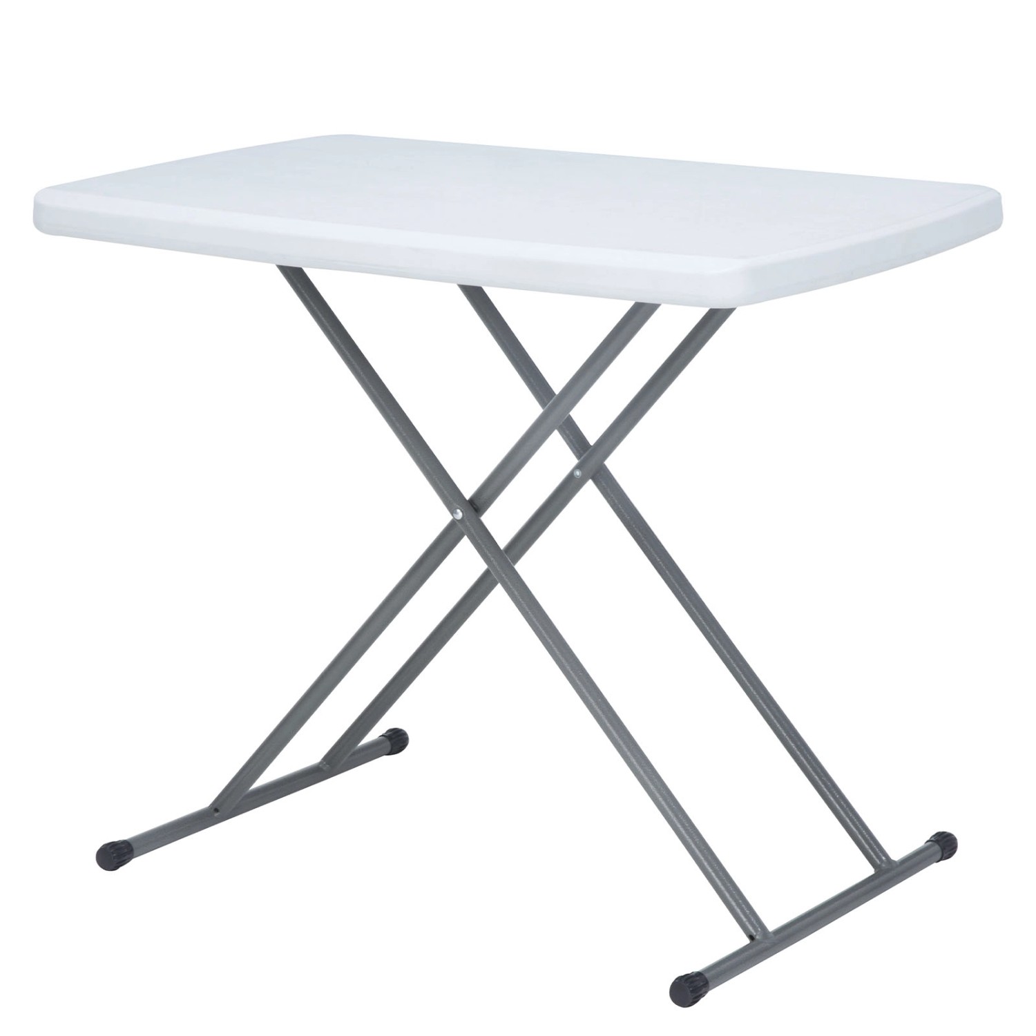 KARAT Klapptisch Nara Platzsparend Höhenverstellbar Wetterfest 75,5 x 49 cm