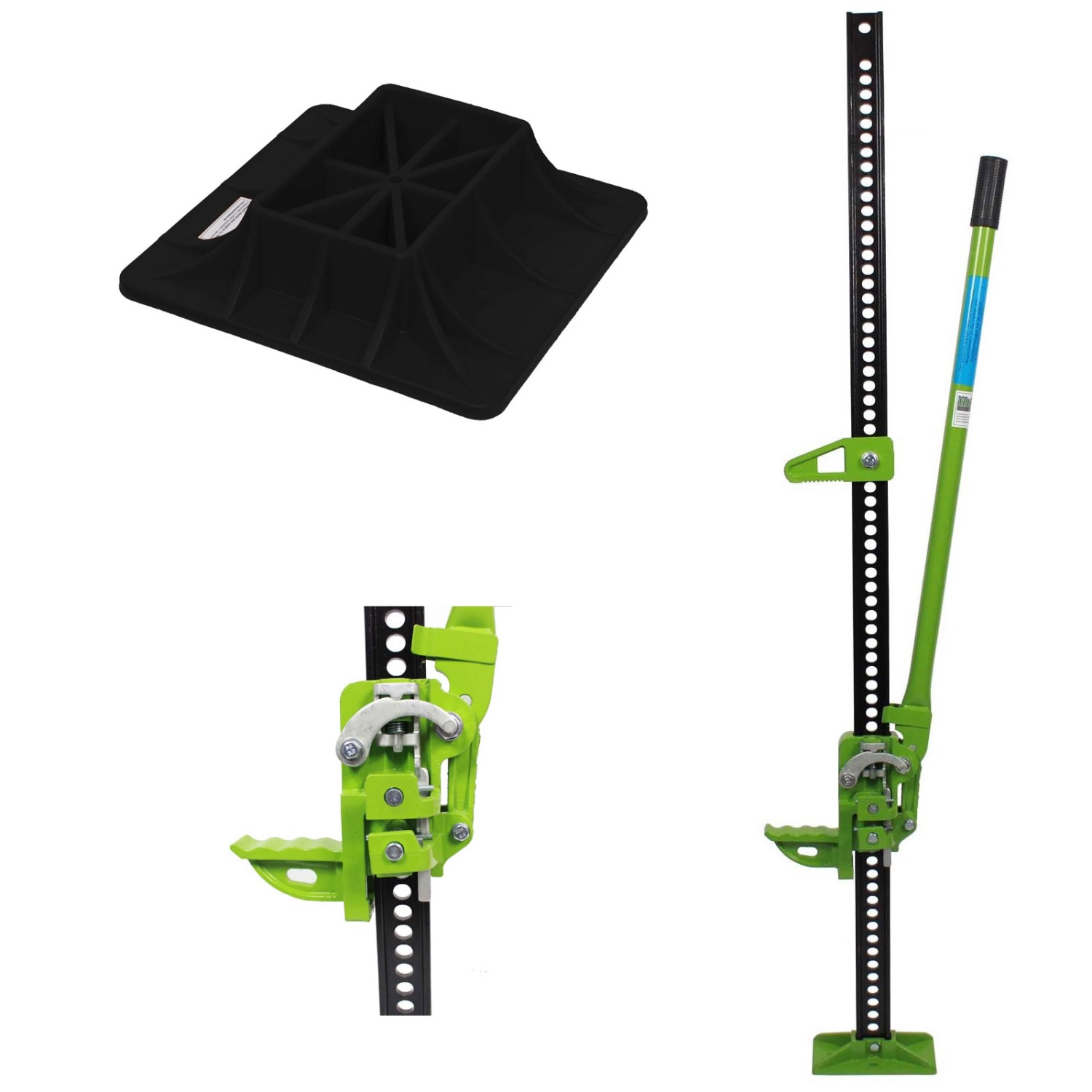 TRUTZHOLM Farm Jack Wagenheber Mit Plattform Offroad ATV 4x4 Stockwinde 3.000 kg 150cm