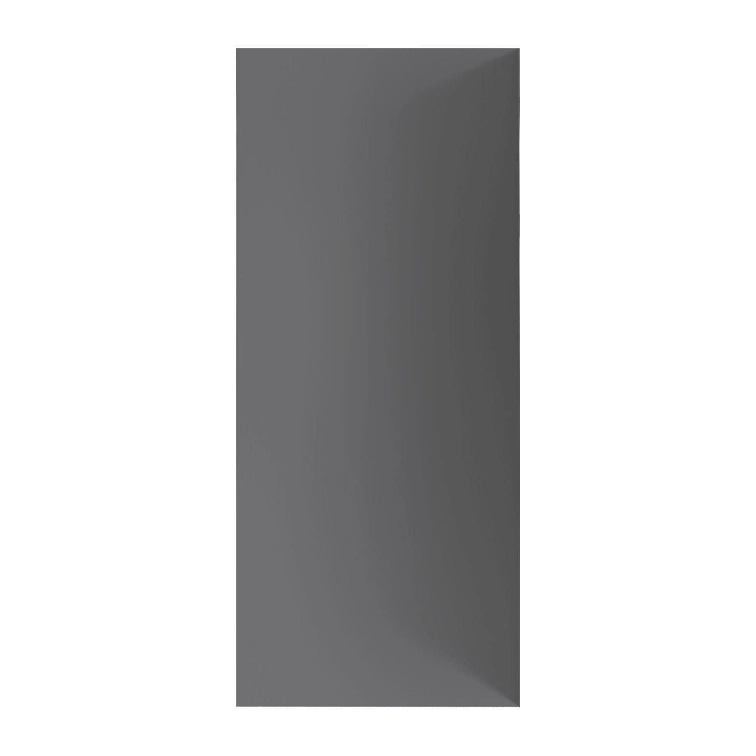 Aurlane Design-Duschwand Satin Grey 90 cm x 210 cm x 0,3 cm