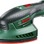 Bosch EasySander 12 Akku-Multischleifer in Grün und Schwarz. Kompakter Schleifer für Ecken und kleine Flächen.