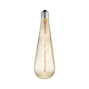 Lucande LED E27 Lampe 4W LED Filamentlampe 10017017 in Creme aus Glas E27
