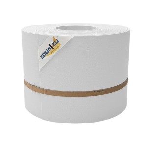 Rolle zaunzu Sichtschutz PP, 35m, Weiß, für Doppelstabmattenzaun.