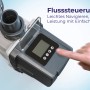 Gre Poolpumpe mit variabler Drehzahl und LCD-Display in Schwarz. Benutzerfreundliche Steuerung.