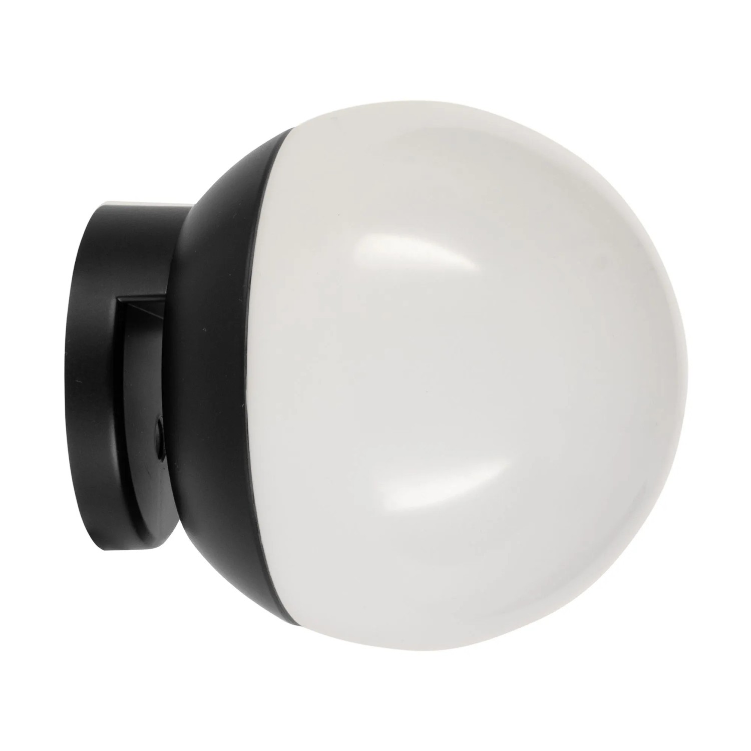 Eglo LED-Wandleuchte Cerveteri-E Schwarz - Weiß Ø 9 cm