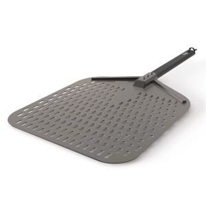 Ninja Pizza-Schaufel Outdoor Woodfire, Grillutensil aus Aluminium mit Löchern.