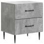vidaXL Nachttisch 2 Stk Betongrau 43 x 34,5 x 47,5 cm Holzwerkstoff 894762_3