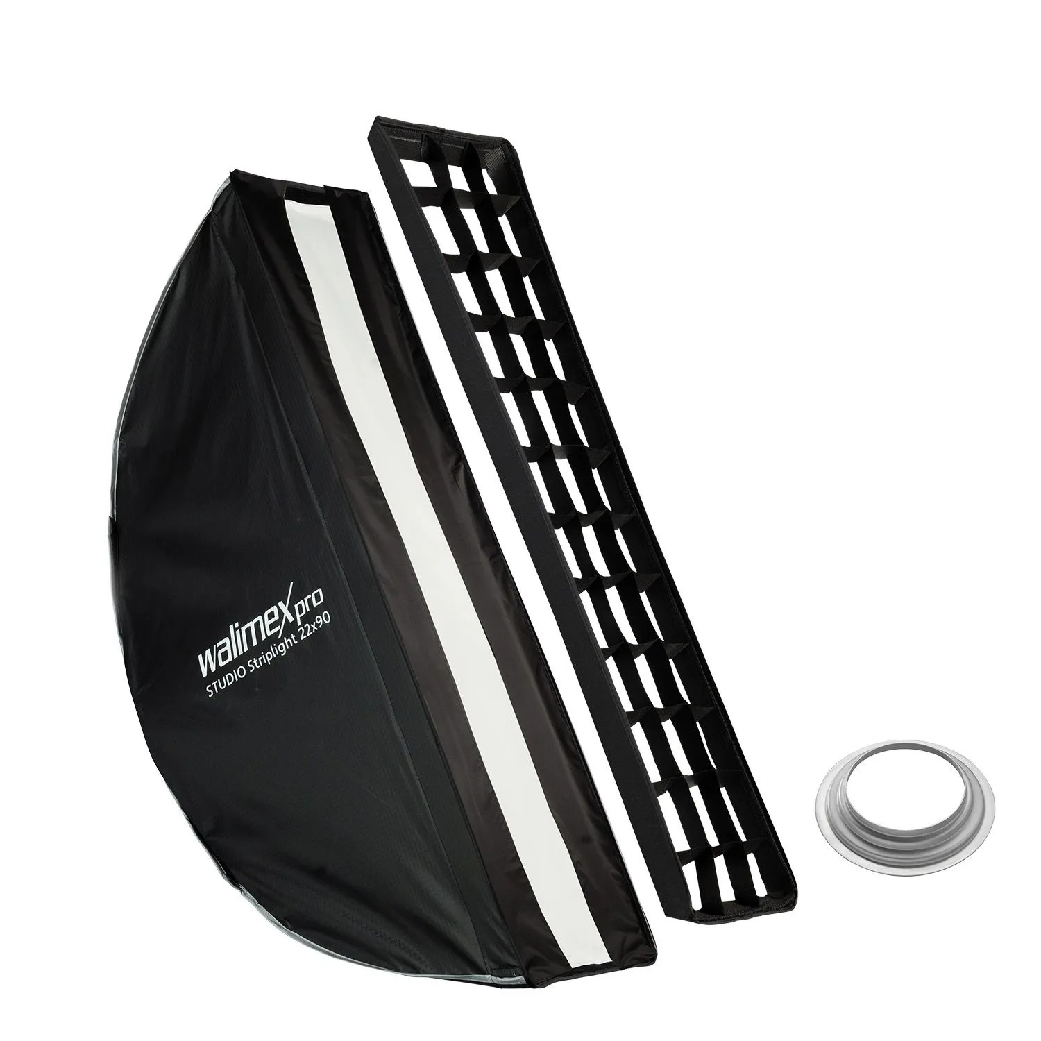 Walimex Pro Studio Striplight Softbox 22X90Cm Lichtformer Foto Grid Hensel Eh