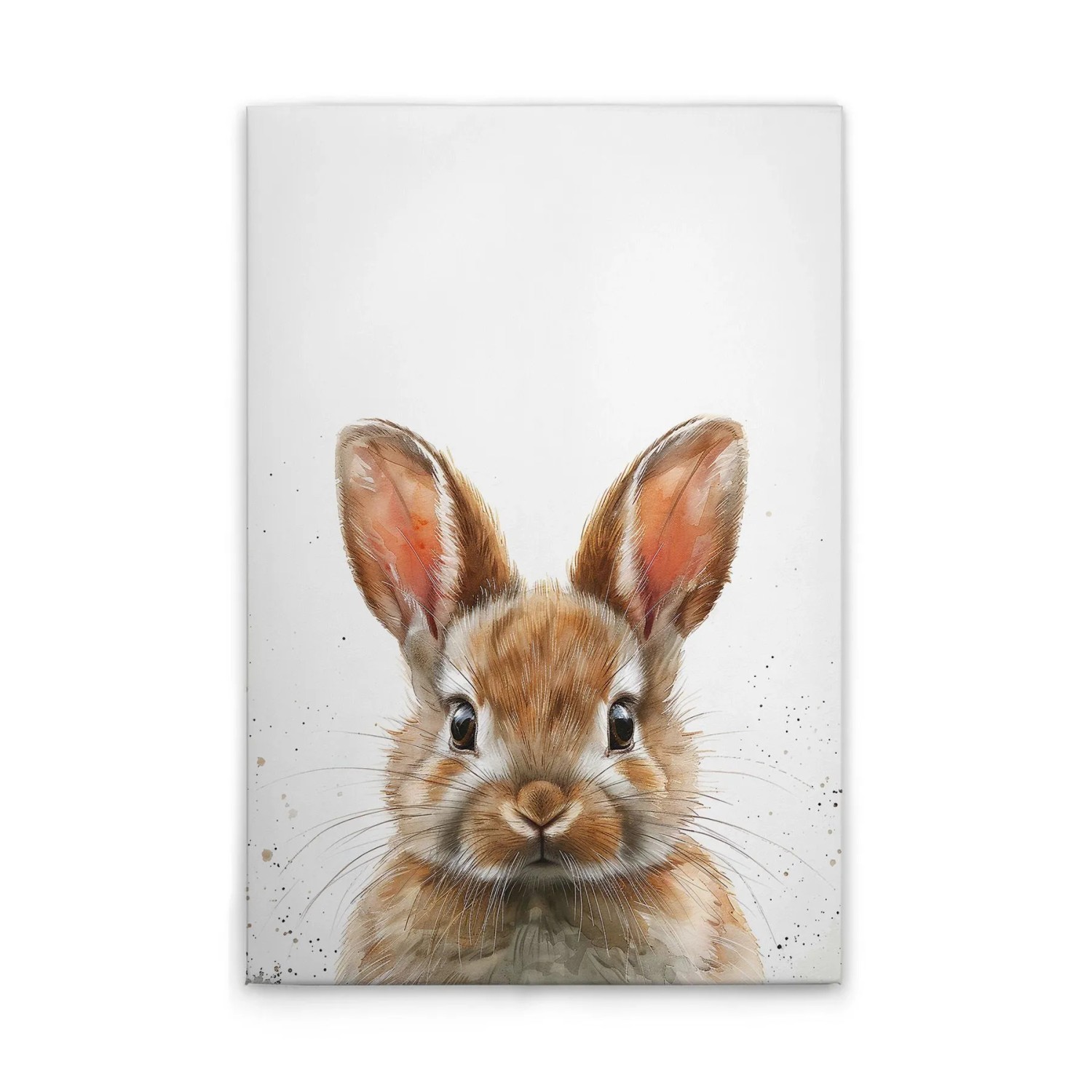 Tadessi Leinwandbild - M1-No.51907 - Baby Hase - 40 x 60 cm - Querformat