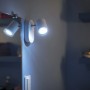 Philips Hue Adore Badspot, 2-flammig, Weiß, mit Dimmer für warmweißes bis kaltweißes Licht.